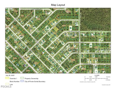 Port Charlotte Waterway Lakes Area Lot For Sale in Port Charlotte Florida