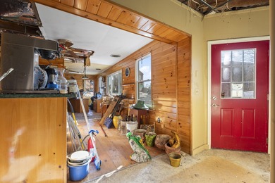 Situated in the heart of downtown Waldoboro, this distressed