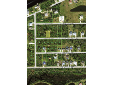 Port Charlotte Waterway Lakes Area Lot For Sale in Port Charlotte Florida