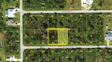 Port Charlotte Waterway Lakes Area Lot For Sale in Port Charlotte Florida