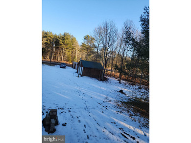 Recreational use wood frame cabin with detached garage and pond - photo 14