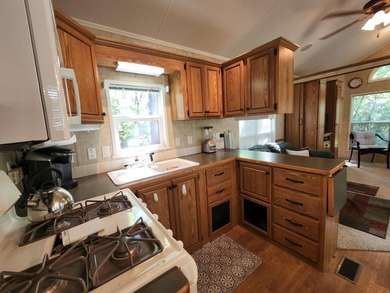 2007 DPH Park Model; bedroom with built-ins; large bathroom with - photo 9
