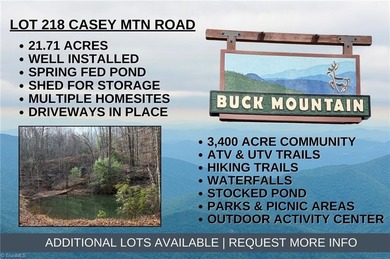 (private lake, pond, coastal) Lot For Sale in Purlear North Carolina