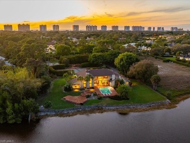Set behind a curtain of mature landscaping and shimmering water - photo 4