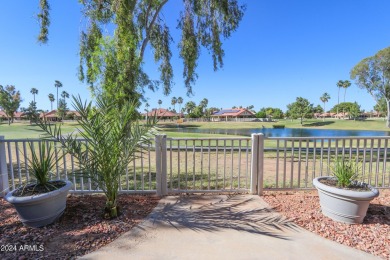 (private lake, pond, creek) Home Sale Pending in Sun Lakes Arizona