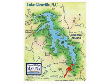 This is a beautiful lakefront lot on the shore of Lake Glenville - photo 2