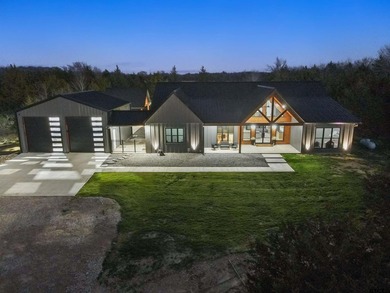 This stunning barndominium is the ultimate blend of country - Lake Home For Sale in Brashear, Texas