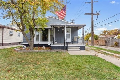 Detroit River Home For Sale in Ecorse Michigan