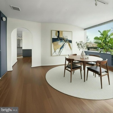 Mid-Century Modern style meets panoramic views in this expanded