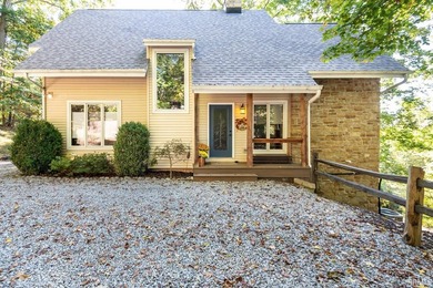 This stunning rustic-contemporary retreat sits on a private - photo 6