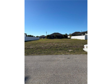 Cape Coral Area Lot For Sale in Cape Coral Florida