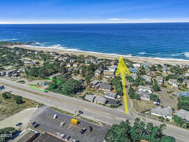 Highway 101 frontage commercial property with plenty of parking