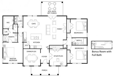 The Fischer plan offers easy main-level living with Lowcountry - photo 19