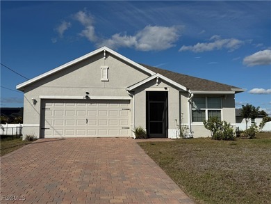 Cape Coral Area Home For Sale in Cape Coral Florida