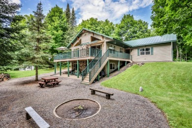 BEAVER LAKE: Privacy retreat at the top of Wisconsin, carefully - Lake Home Sale Pending in Presque Isle, Wisconsin