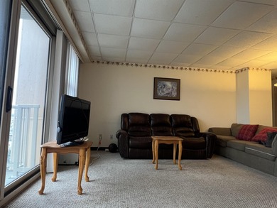 Spacious two-bedroom, one-bath condo with a large living room