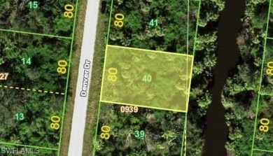 Port Charlotte Waterway Lakes Area Lot For Sale in Port Charlotte Florida