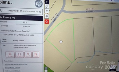 Lake Norman Lot For Sale in Huntersville North Carolina