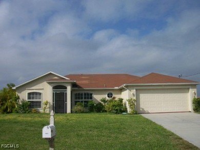 Cape Coral Area Home For Sale in Cape Coral Florida