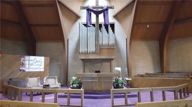 The subject property consists of a two-level church building