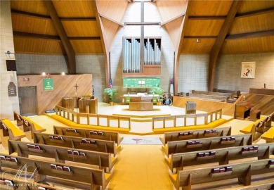 The subject property consists of a two-level church building