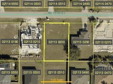 Cape Coral Area Lot For Sale in Cape Coral Florida