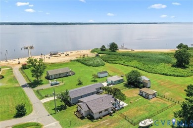 Rappahannock River Home For Sale in Dunnsville Virginia