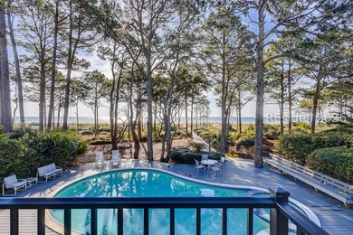 Classic oceanfront Sea Pines home at 35 Ruddy Turnstone, built