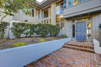 Classic oceanfront Sea Pines home at 35 Ruddy Turnstone, built