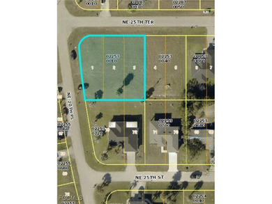 Cape Coral Area Lot For Sale in Cape Coral Florida
