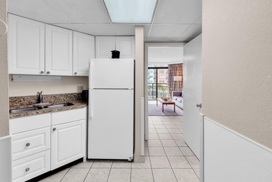 Spacious unit with ocean views from TWO separate balconies. This