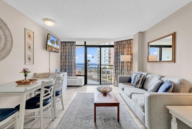 Spacious unit with ocean views from TWO separate balconies. This