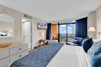 Spacious unit with ocean views from TWO separate balconies. This