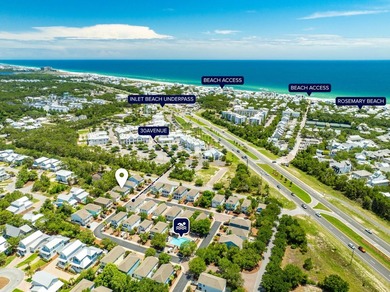 In the heart of Inlet Beach, this fully furnished 3-bedroom, 2 - photo 2