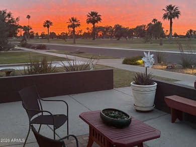 Sunset and golf course views from the front patio, an - photo 3