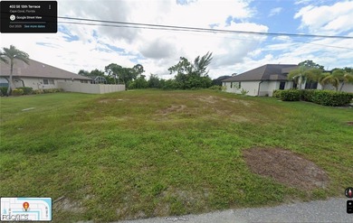 Cape Coral Area Lot For Sale in Cape Coral Florida