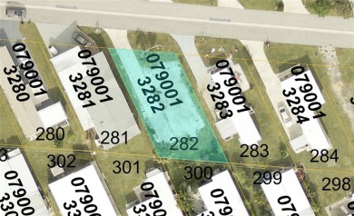 Northport Waterway Lakes and Canals Lot For Sale in North Port Florida