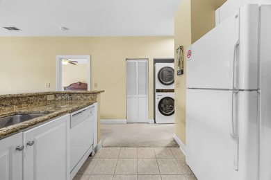 Welcome to this 2-bedroom, 2-bathroom first-floor condo located