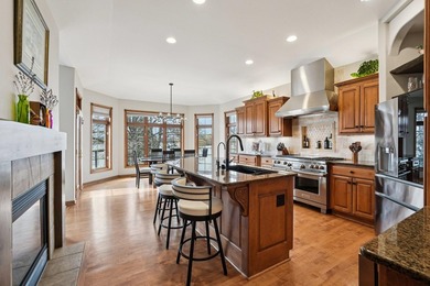 Stunning custom, all-brick executive lake home with 93' of - photo 12