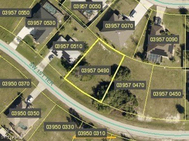 Cape Coral Lakes Area Lot For Sale in Cape Coral Florida
