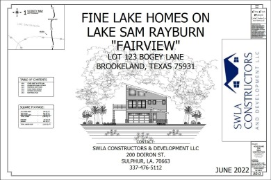 Lake Sam Rayburn  Home For Sale in Brookeland Texas