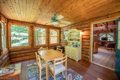 Custom built log home by Pariso Log Homes, located in TAPPAN - photo 11