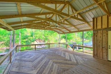 Waterfront property on a deep cove!  Cute, open concept home - Lake Home For Sale in Burkeville, Texas