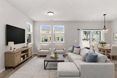 TRULY TURN-KEY! This 2023 end-unit townhome by Ashton Woods is - photo 1