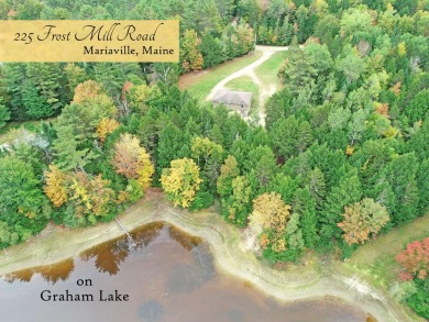 Graham Lake Home For Sale in Mariaville Maine