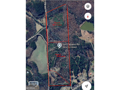 Lake Acreage For Sale in Franklin, Georgia