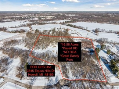 Lake Acreage For Sale in Howell, Michigan