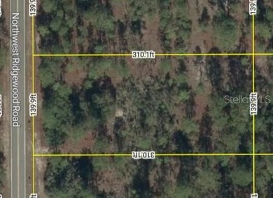 Bonable Lake Lot For Sale in Dunnellon Florida