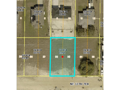 Cape Coral Area Lot For Sale in Cape Coral Florida