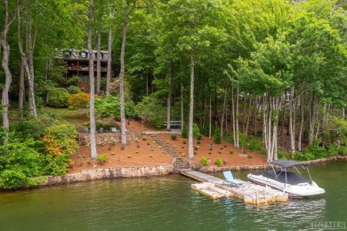 Lake Glenville Home Sale Pending in Cullowhee North Carolina